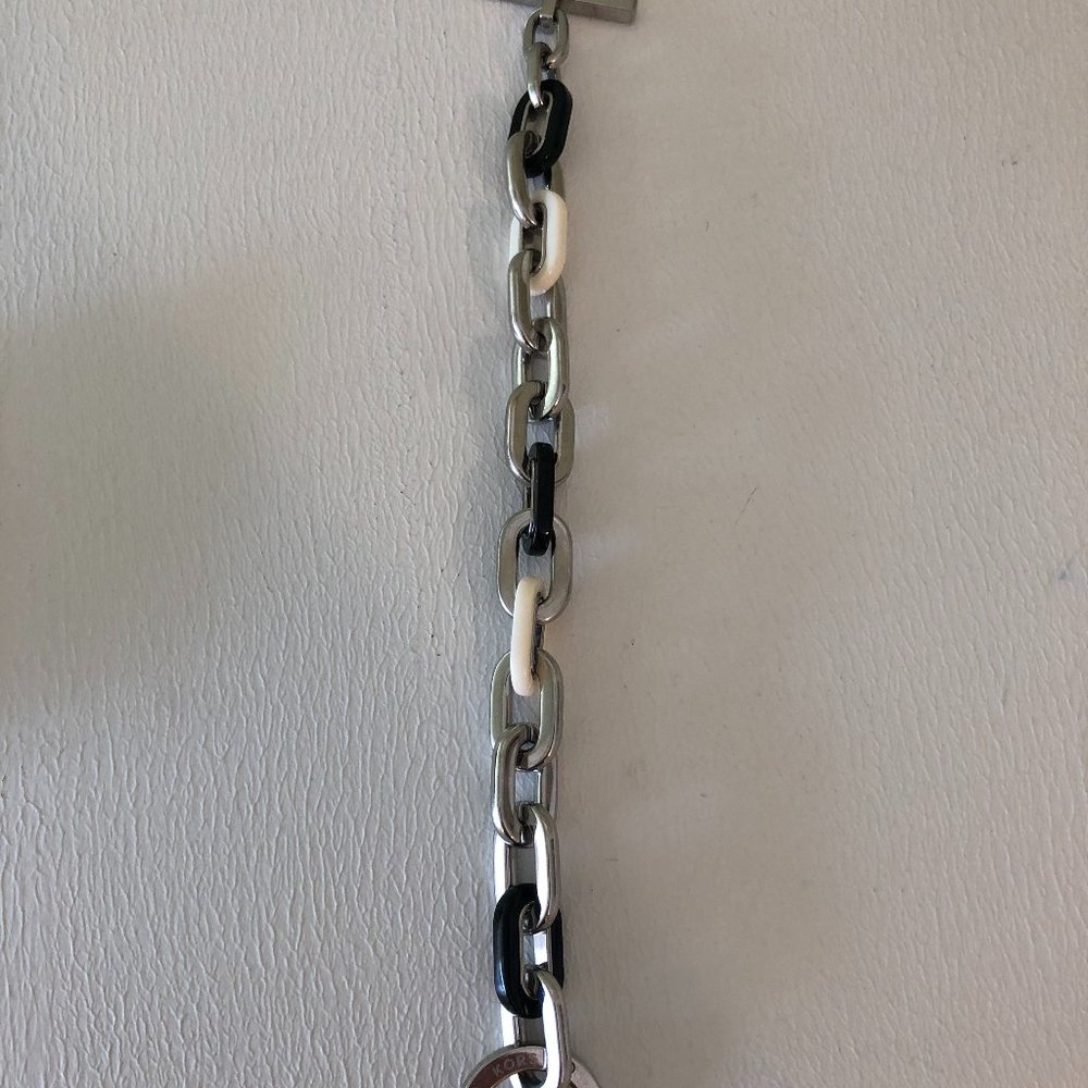 Michael Kors Silver-Tone Link Bracelet - Picture 3 of 5